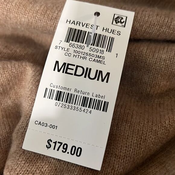 Charter Club Cashmere Sweater - Picture 5 of 5